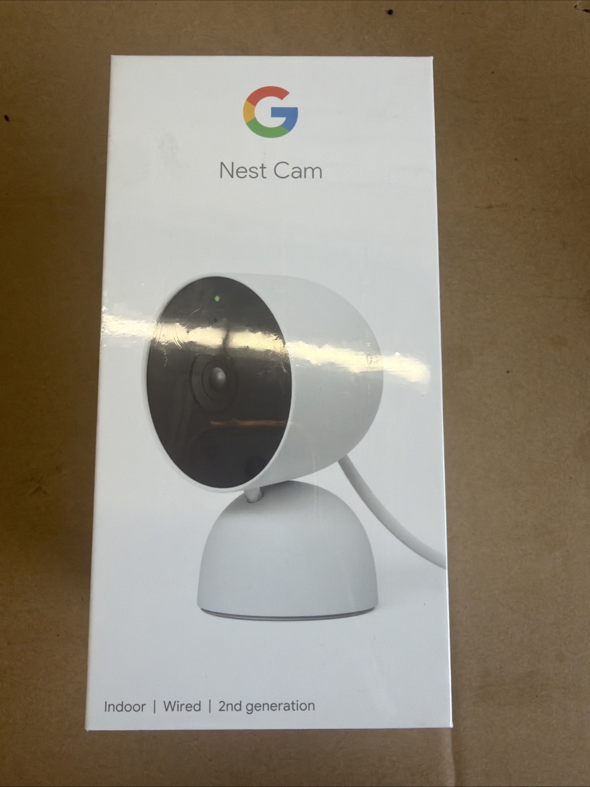 New Sealed Google Nest Cam 2nd Gen Indoor Wired Smart Home Security Camera