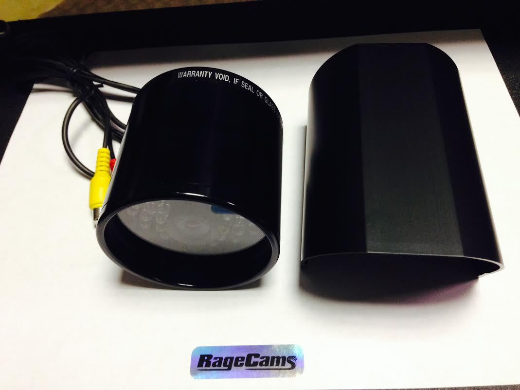 940nm IR INFRARED BLACK & WHITE CAMERA OUTDOOR WEATHERPROOF INVISIBLE GLOW LED’S