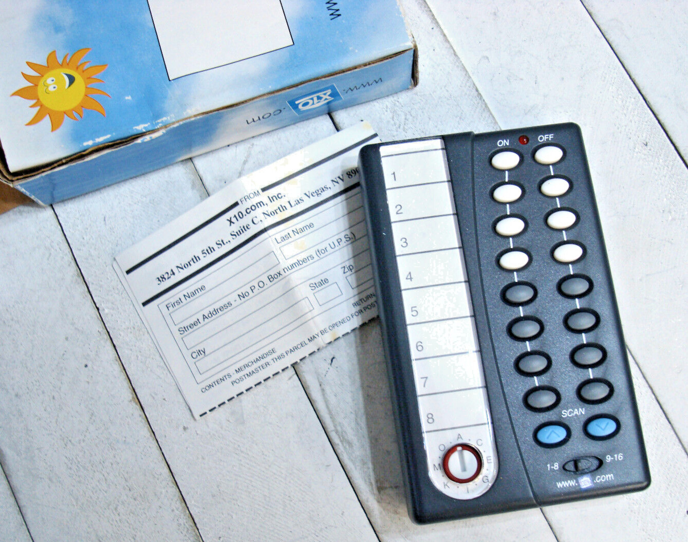 X10 Camera Scanning Remote CR12A-C
