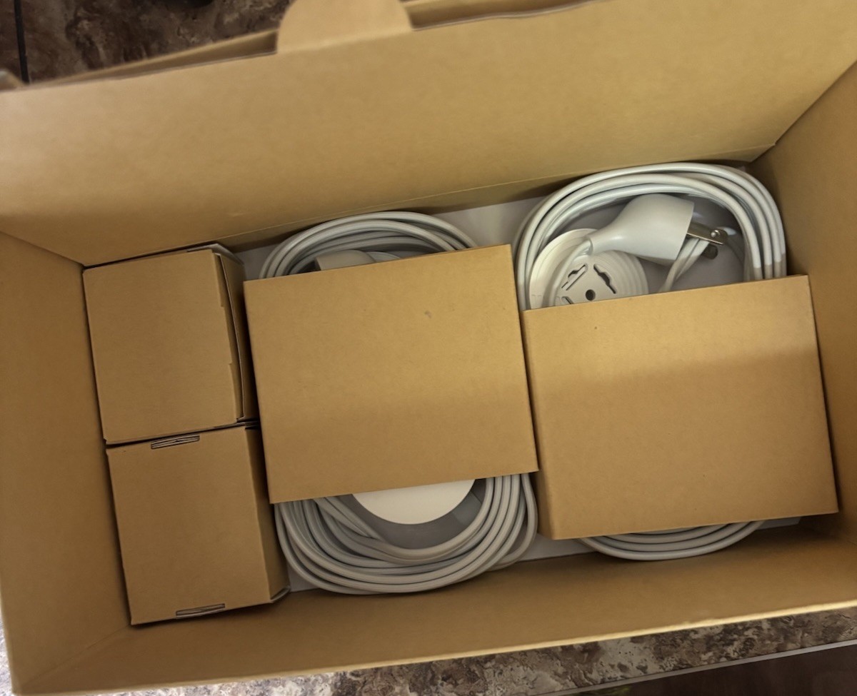 Google Nest Camera NC2400ES Outdoor Security Camera – 2 Pack- Open Box