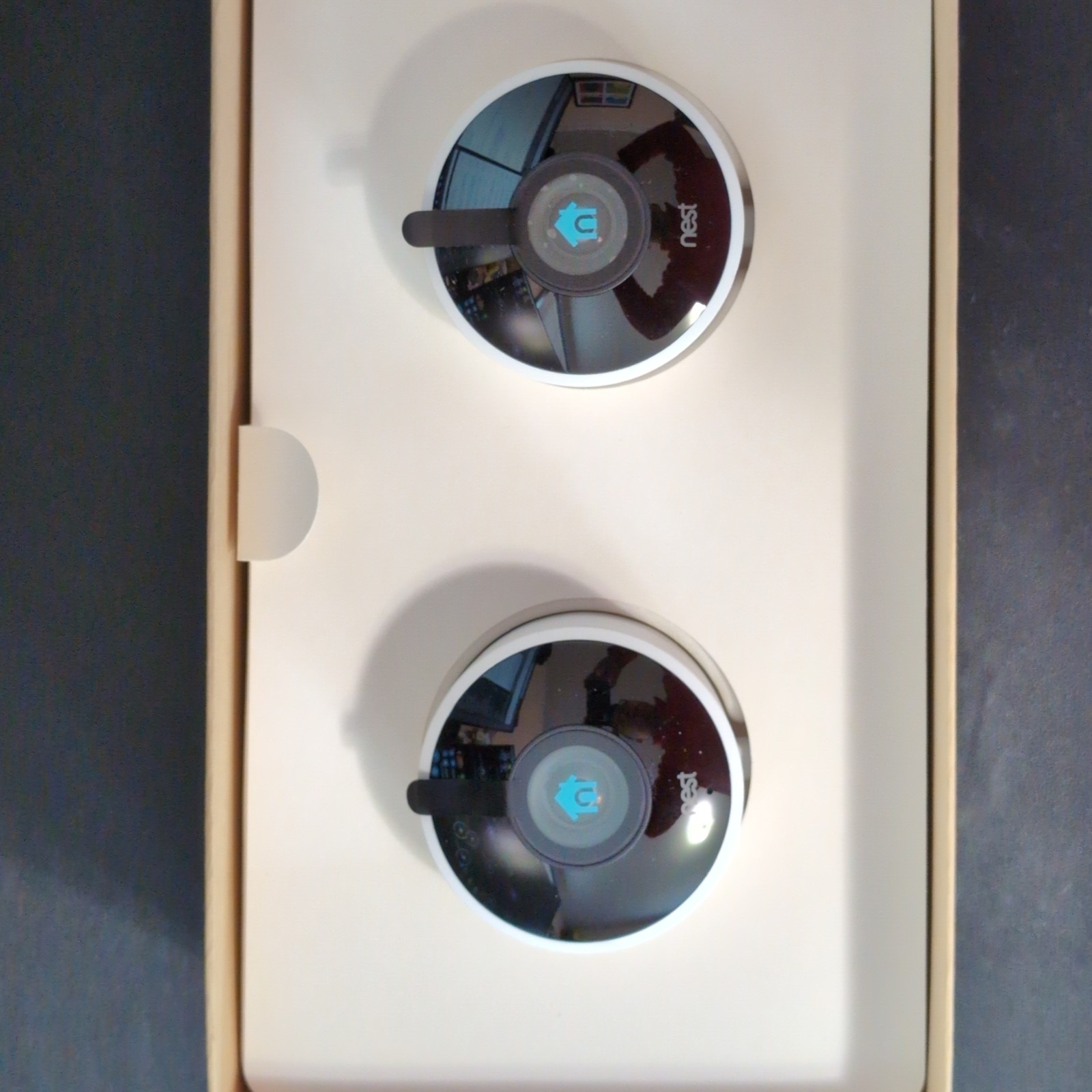 Google Nest Cam Outdoor Smart Security Camera (2-Pack) NC2400ES – NEW Open Box