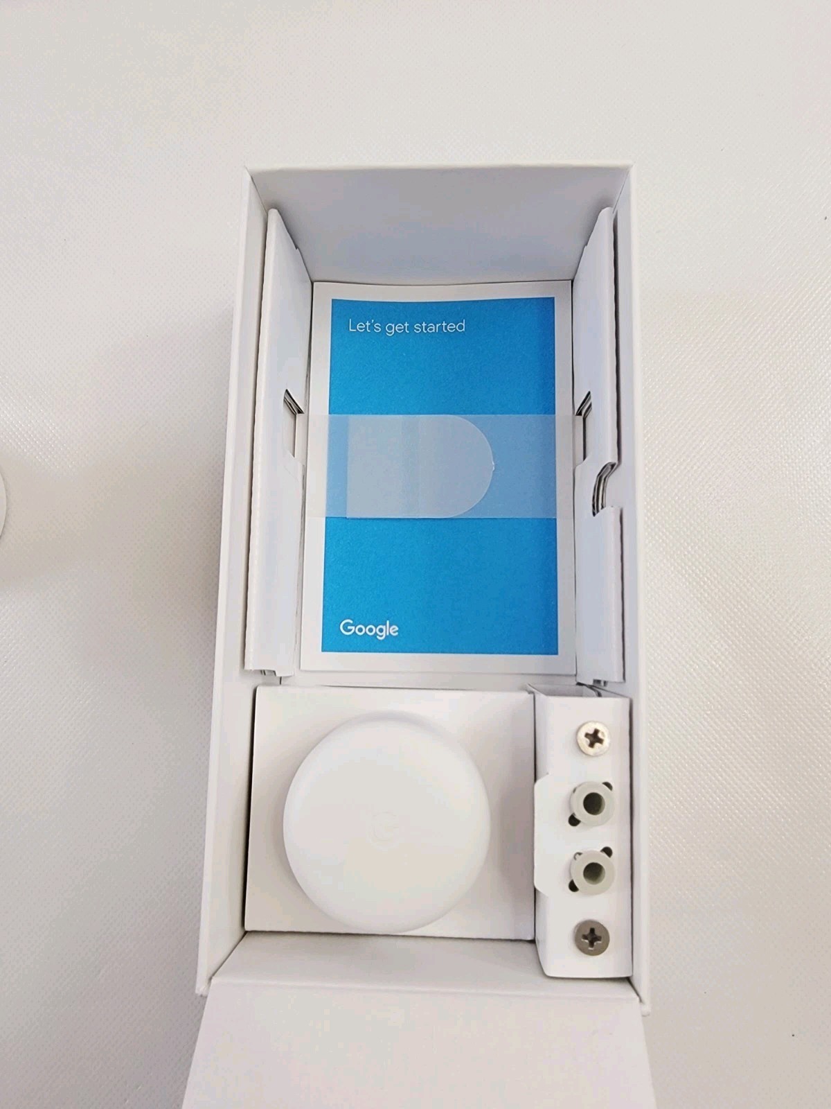 2024 Google Nest Indoor Security Cam GJQ9T 1080p Wired Wi-Fi 2nd Gen w/Box