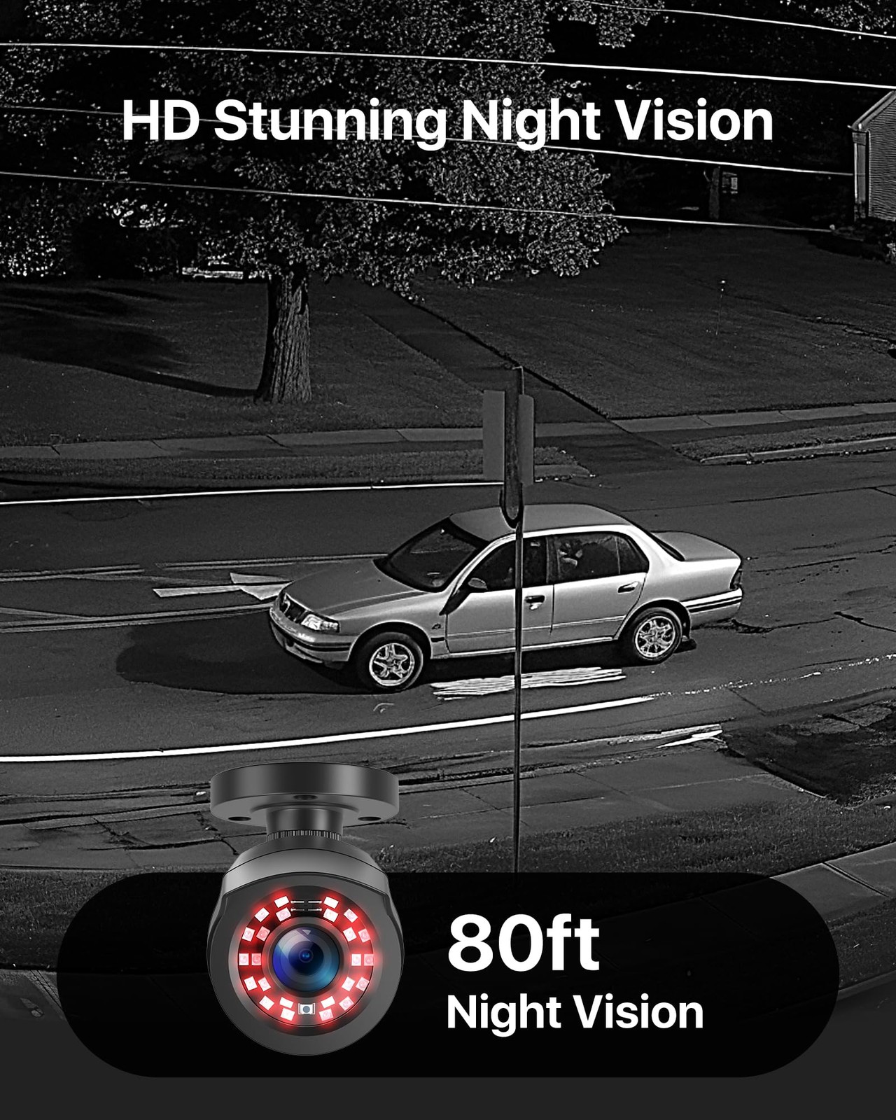 ZOSI 3K Lite 16CH Security Camera System with AI Human Vehicle Detection,Nigh…