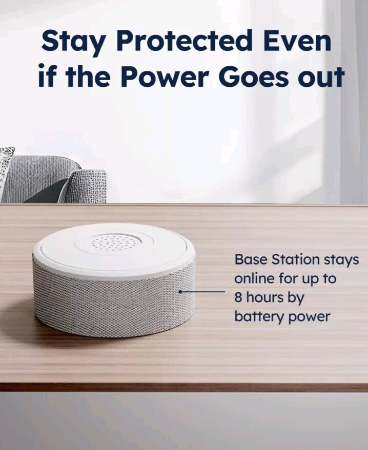 tolviviov WiFi Door Alarm System, Wireless DIY Smart Home Security System