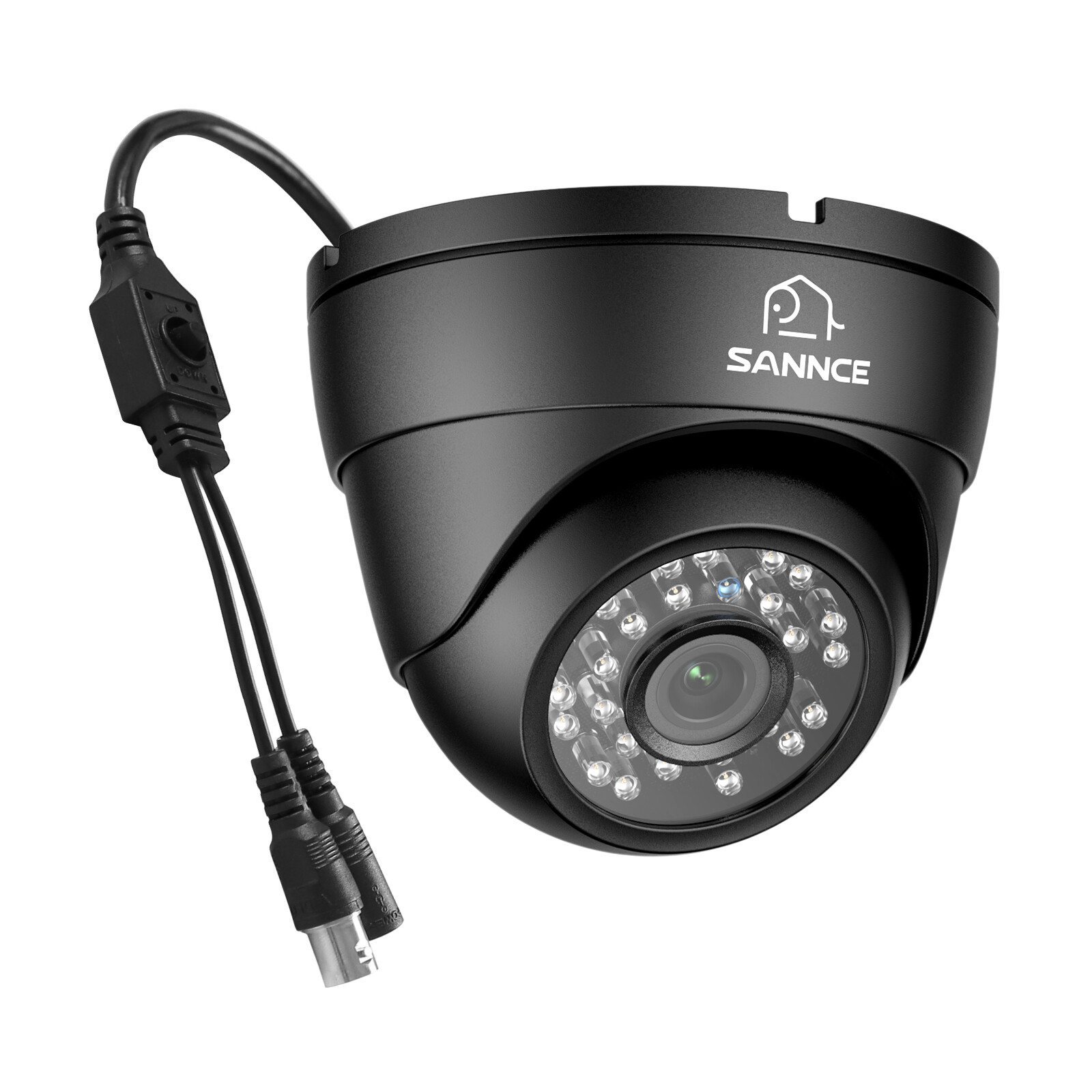SANNCE 1x HD 1080P Video 5in1 Home CCTV Security Camera Outdoor IR Night Vision