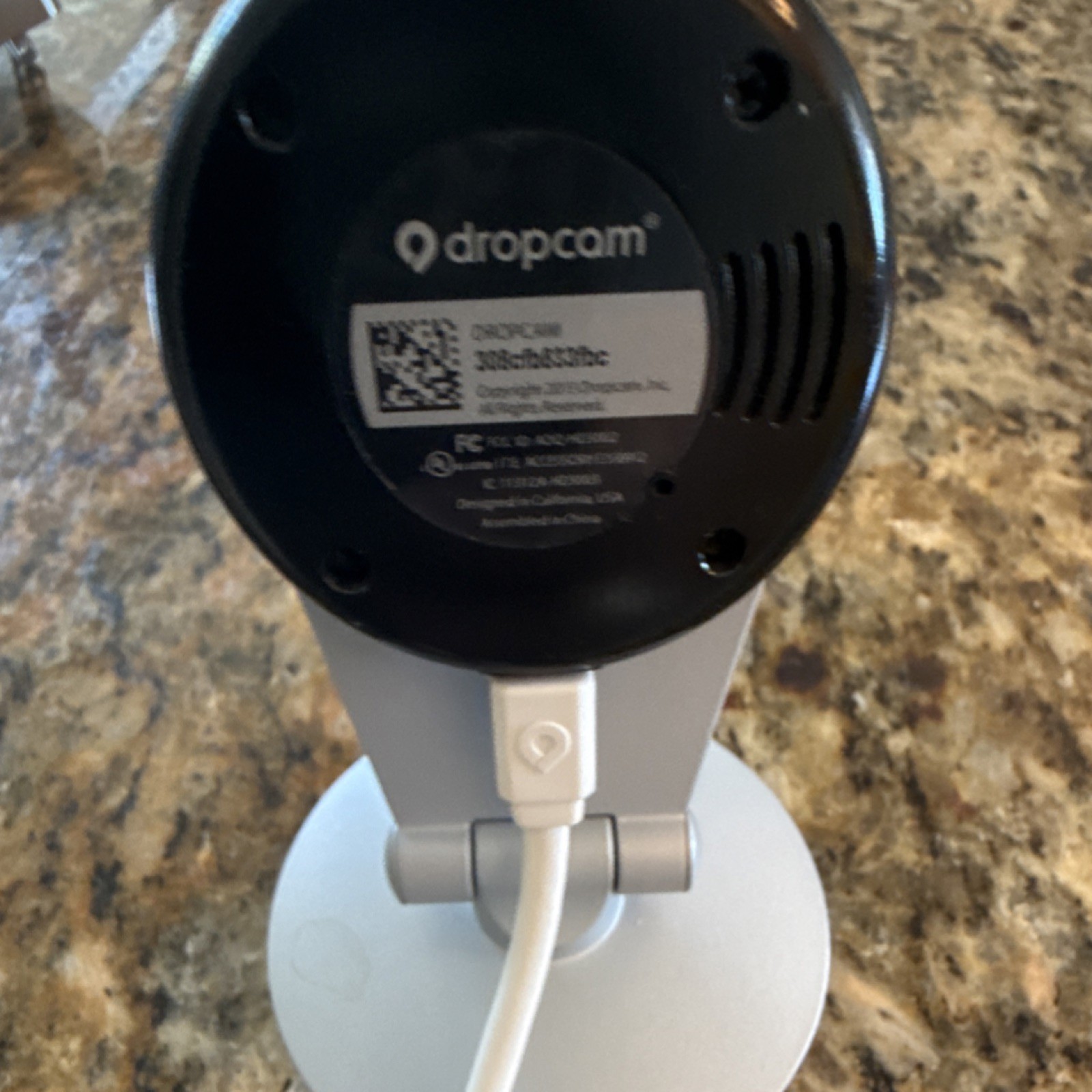 Dropcam Wired Surveillance Cameras Lot of 2 Silver and Black
