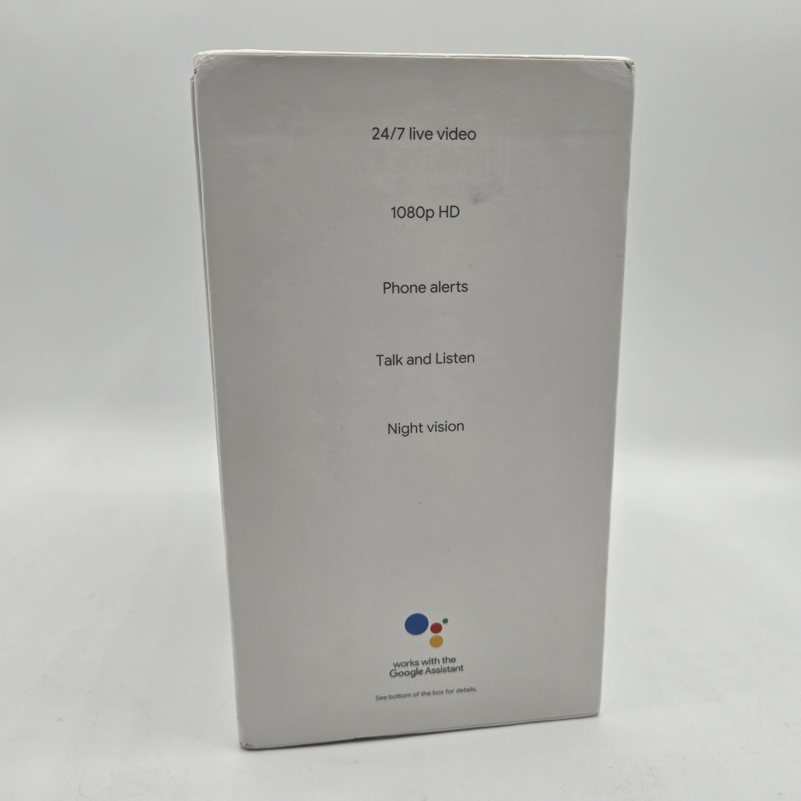 New Open Box Google Nest A0005 NC1102ES Cam Indoor Security Camera 1st Gen – NIB