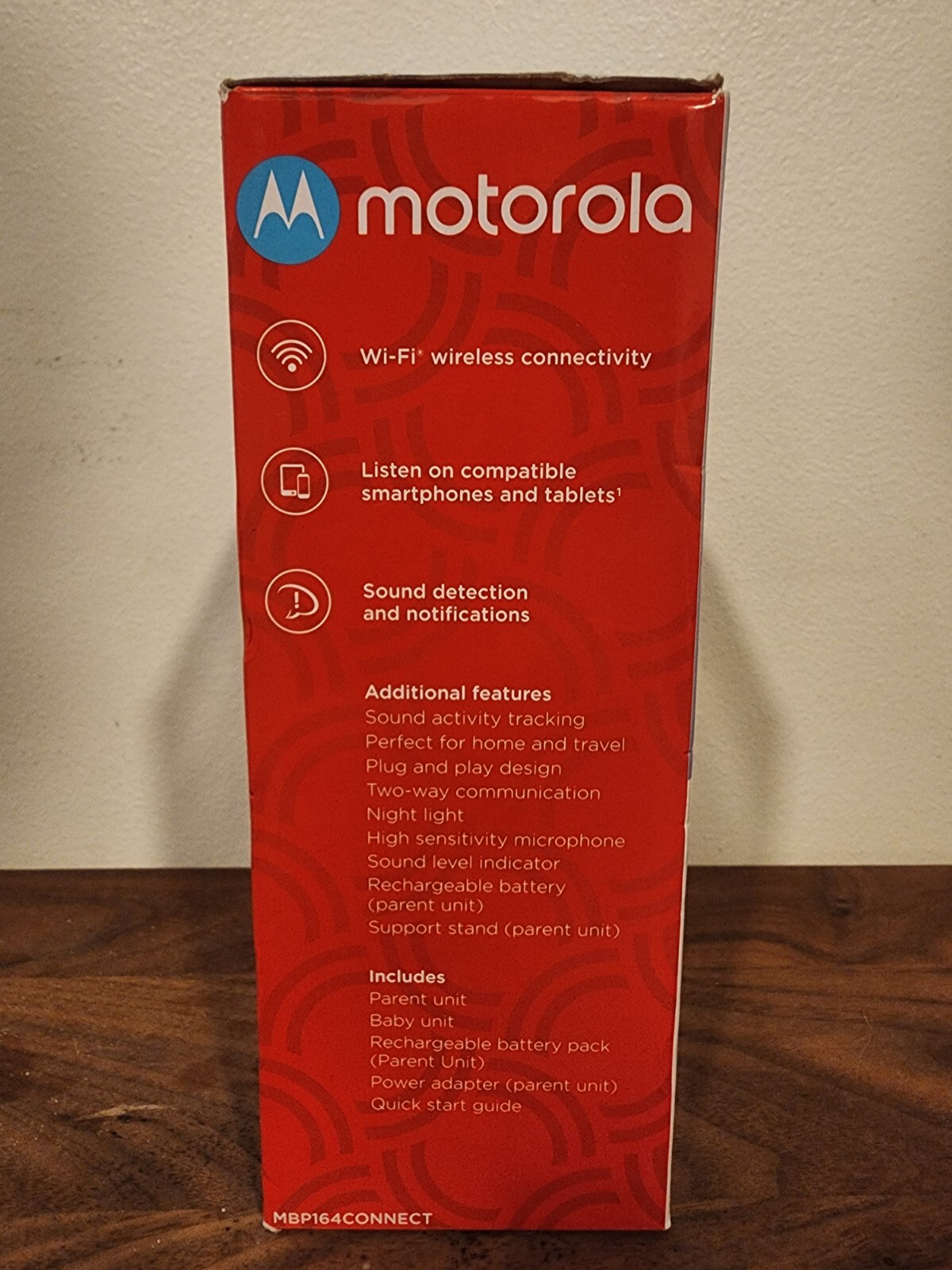 Motorola MBP164CONNECT Wi-Fi All-in-One Smart Monitor and Intercom