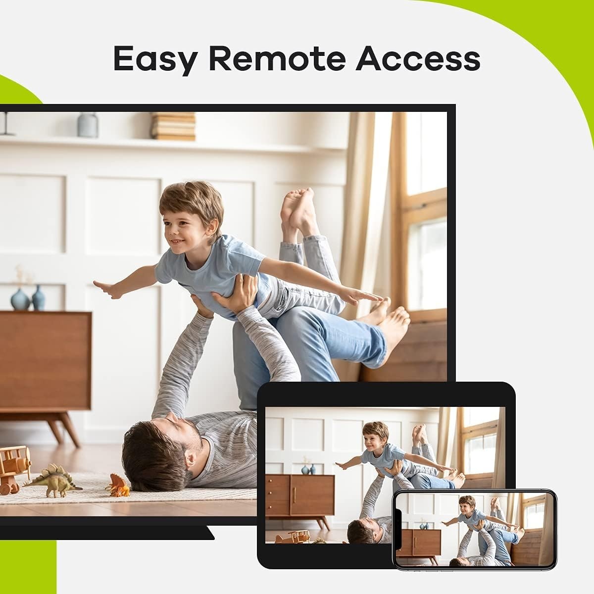 8 Channel H.264+ Surveillance DVR for Enhanced Home Security – No HDD Required