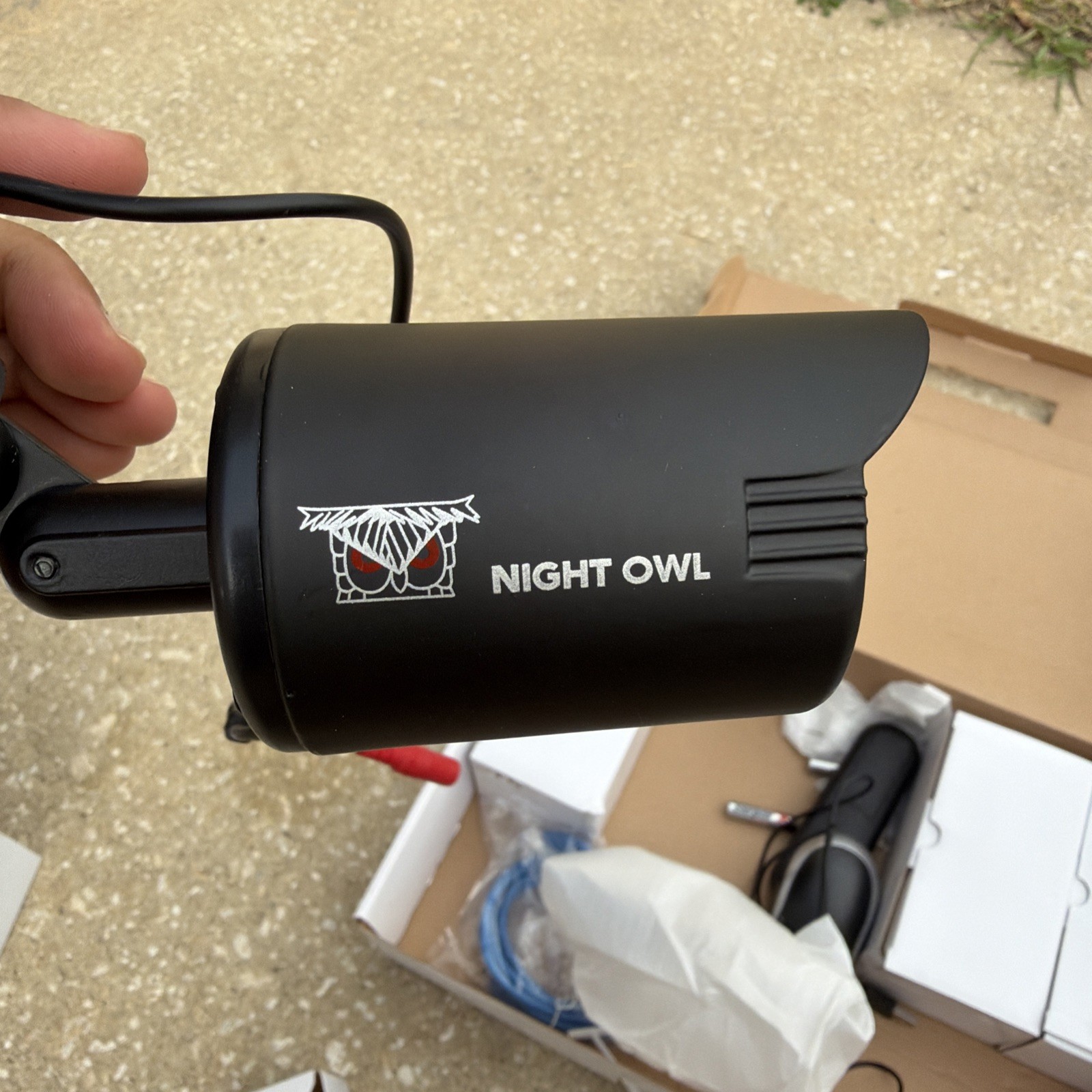 Night Owl 960H Video Security 500GB DVR System 4 Channel 4 Cameras Night Vision