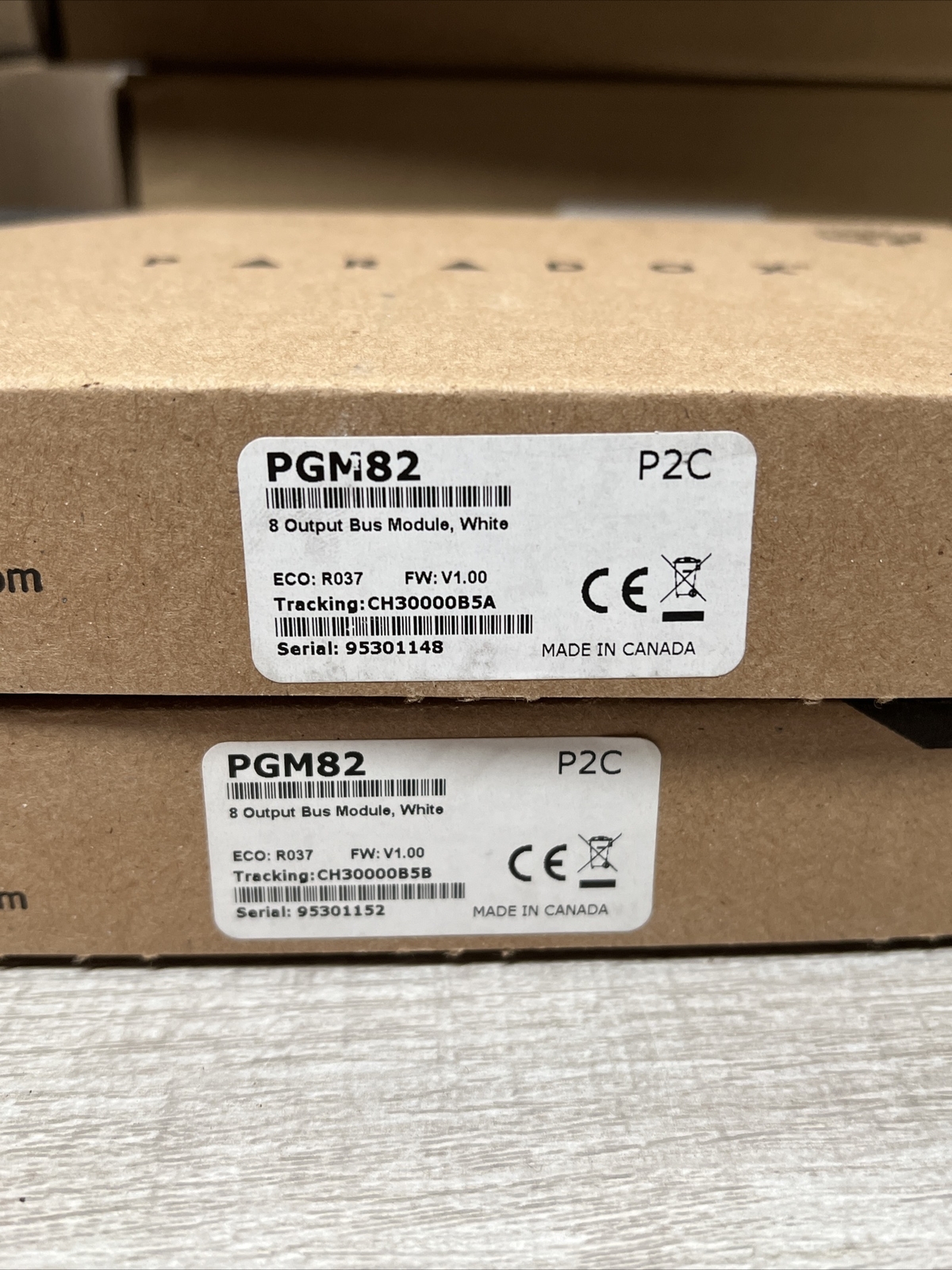 Lot Of Paradox Security Parts (see pictures and details)