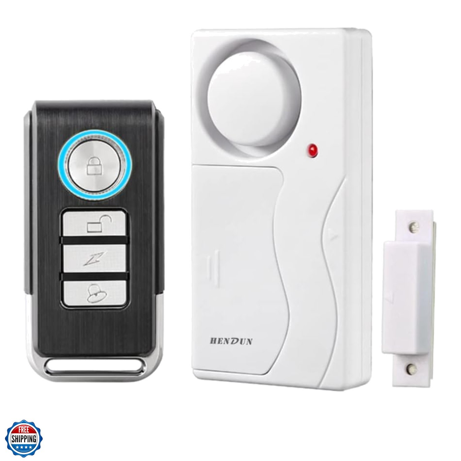 Wireless Remote Door Alarm When Opened, Windows Open Alarms, Magnetic Securit…