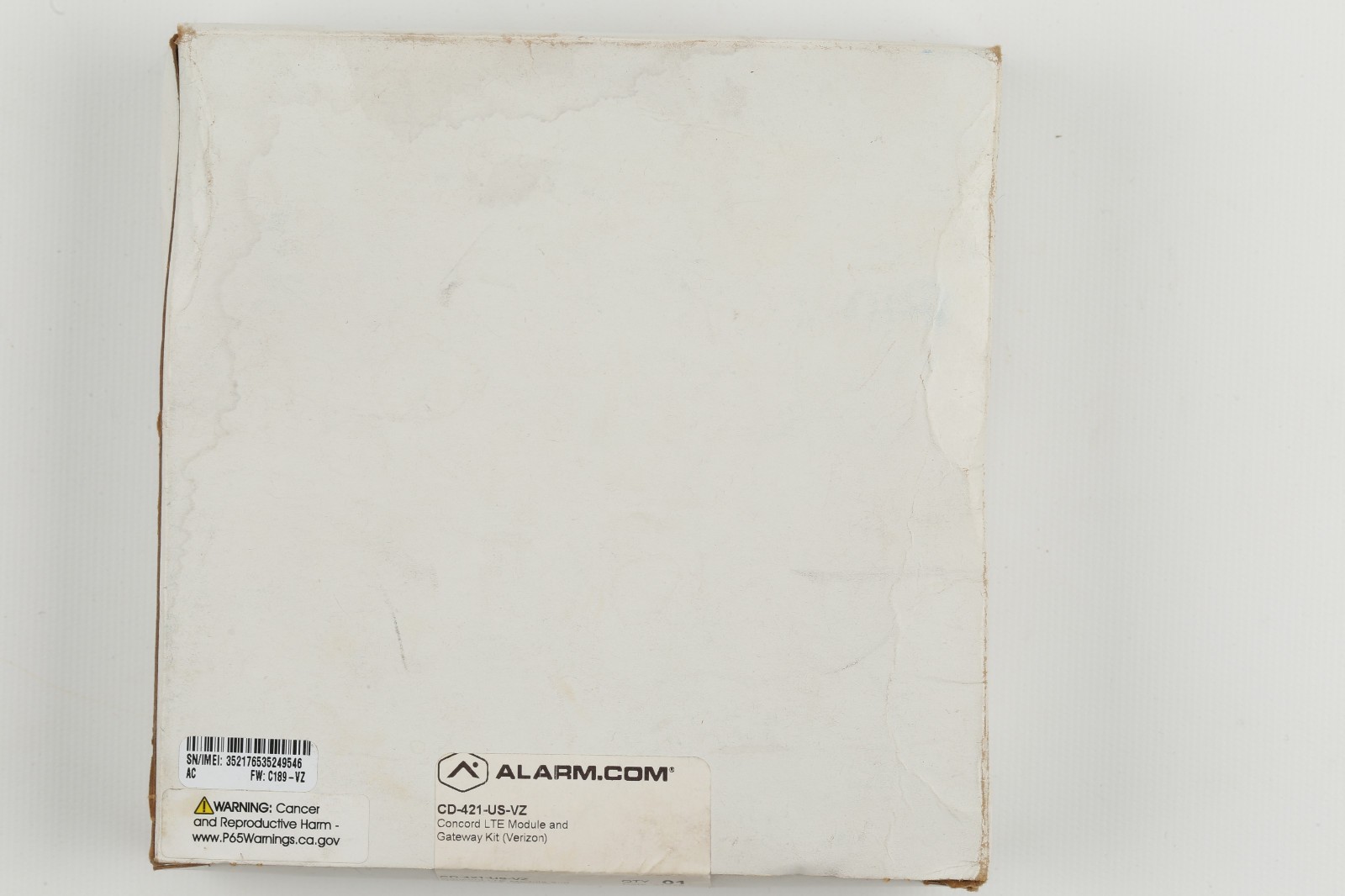 ALARM.COM CD-421-US-VZ Concord 4 Dual-Path LTE Module Gateway Z Wave Interlogix