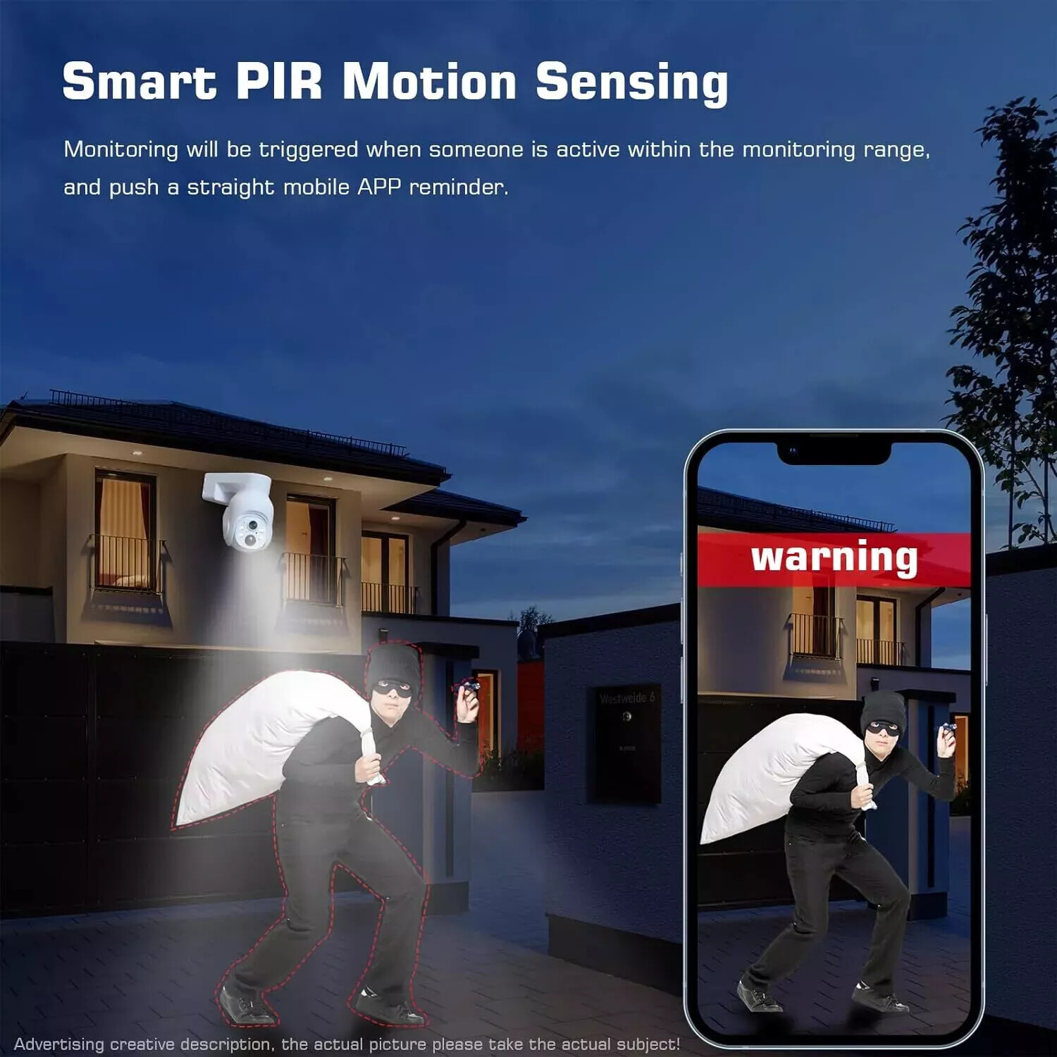 4MP Wireless CCTV Security Camera System Solar & Battery Powered Wifi PTZ Camera
