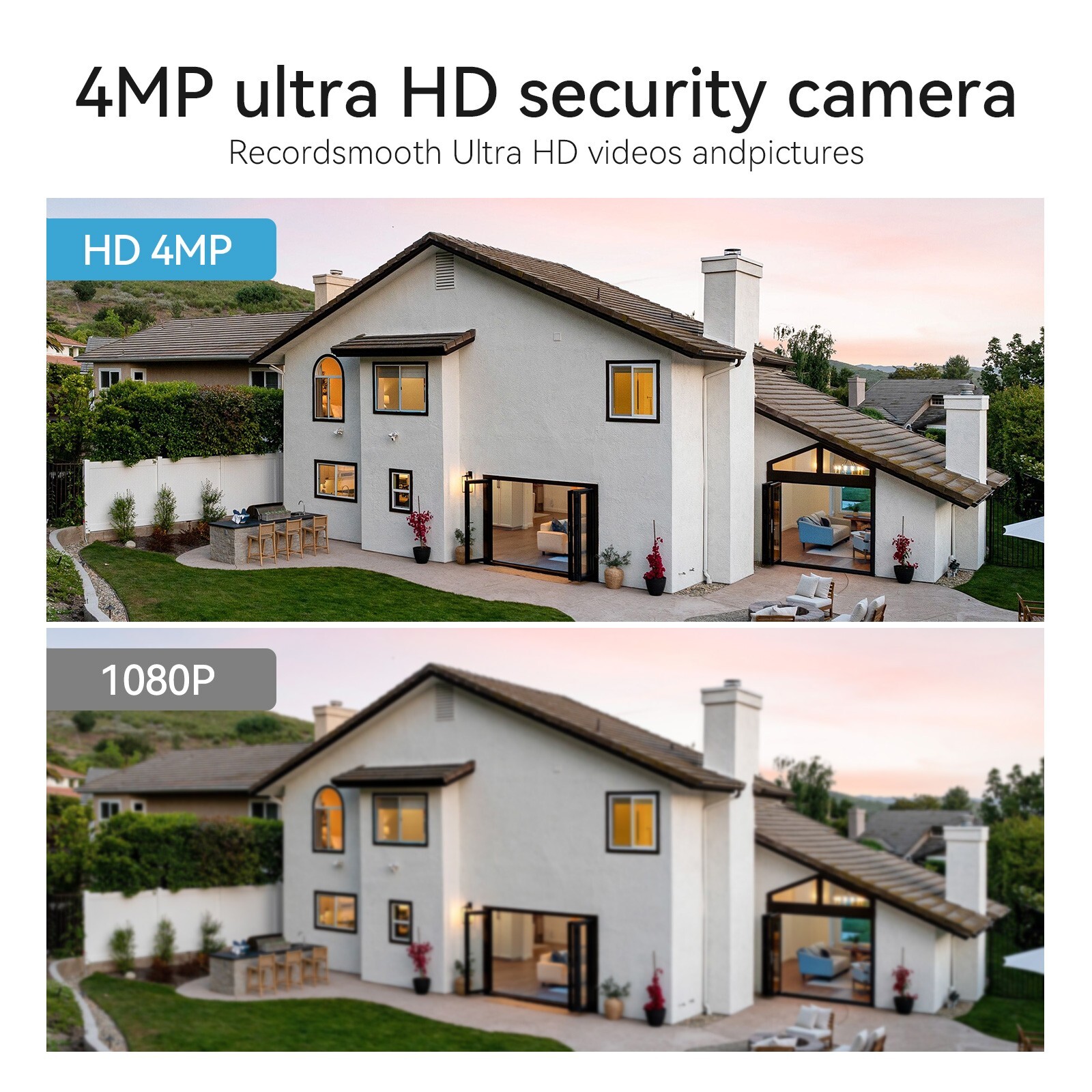 4MP Wireless CCTV Security Camera System Solar PTZ Outdoor 10CH NVR 12” Monitor