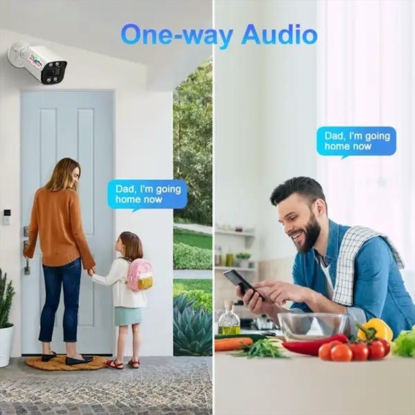 Poe IP Camera 8mpx 4k 2.8mm