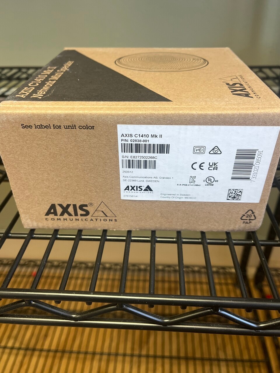 AXIS C1410 Mk II Network Mini Speaker (02838-001) | New | Open Box