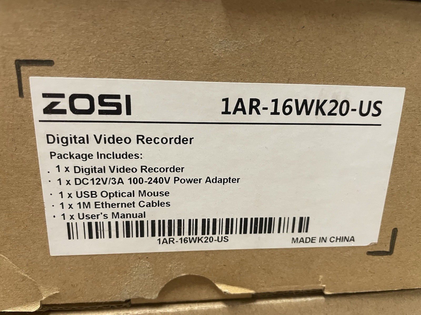 ? COMPLETE ZOSI 16-Channel Surveillance System Kit – 12 Camera Wow ? NEW! ?