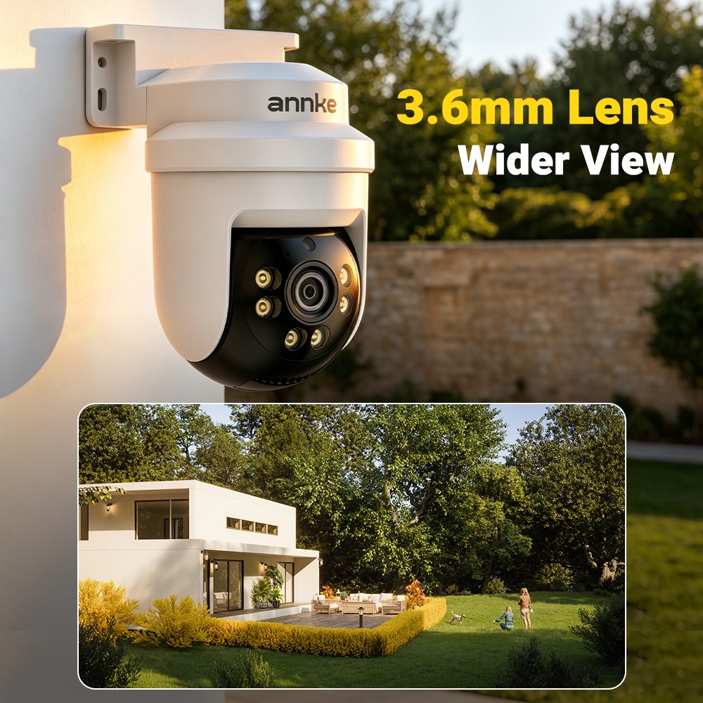 ANNKE 1080P Security Camera System 8CH 5MP Lite DVR AI Human Vehicle Detection