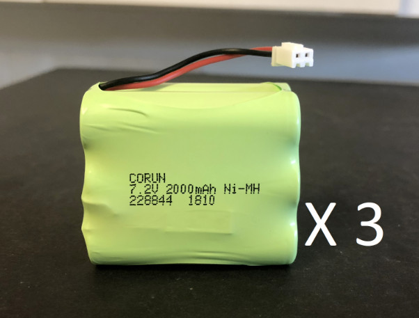 Brand New “3” 2Gig 2GIG-BATT1 Standard Alarm Back Up Battery for 2Gig Panel 2020