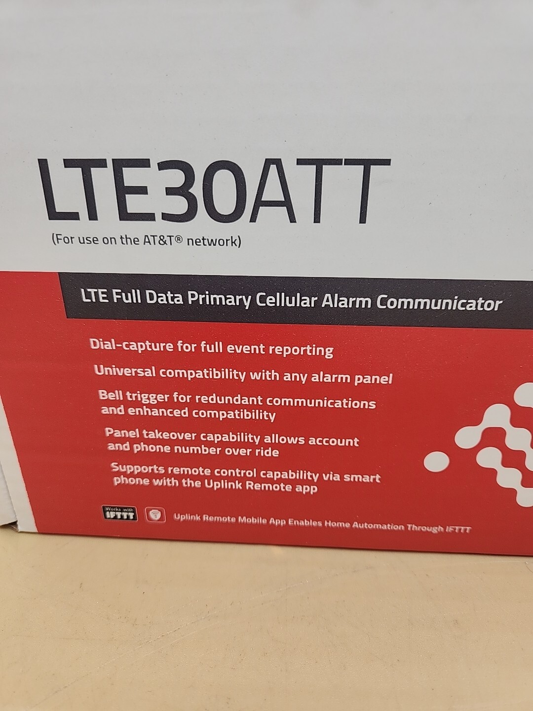 Uplink Sierra Wireless LTE30ATT Cellular Alarm Communicator L3000 AT&T New