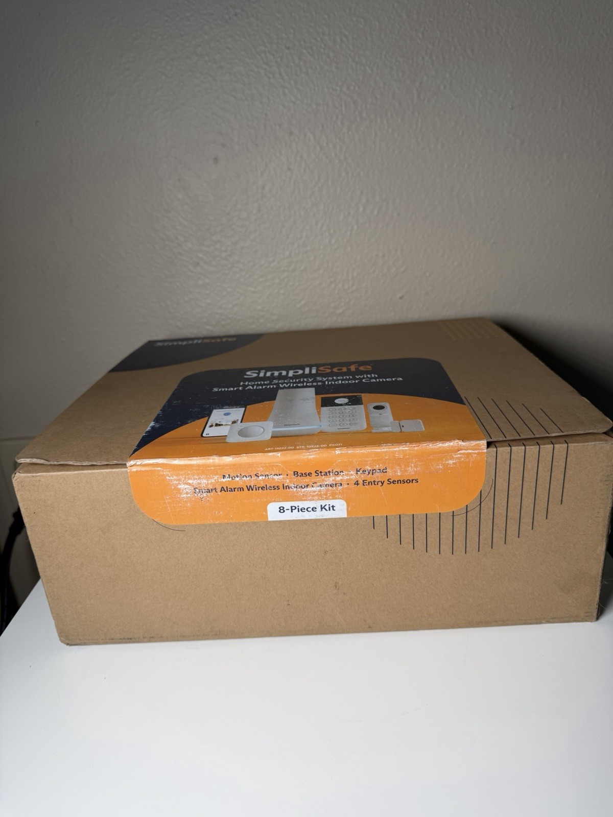 SEALED – SimpliSafe 8 Piece Wireless Home Security With Cameras