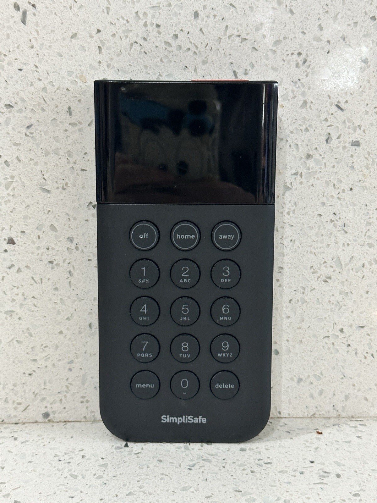 SimpliSafe Security System Keypad SSKP3 and Camera SSCM1 2pc Bundle in Black