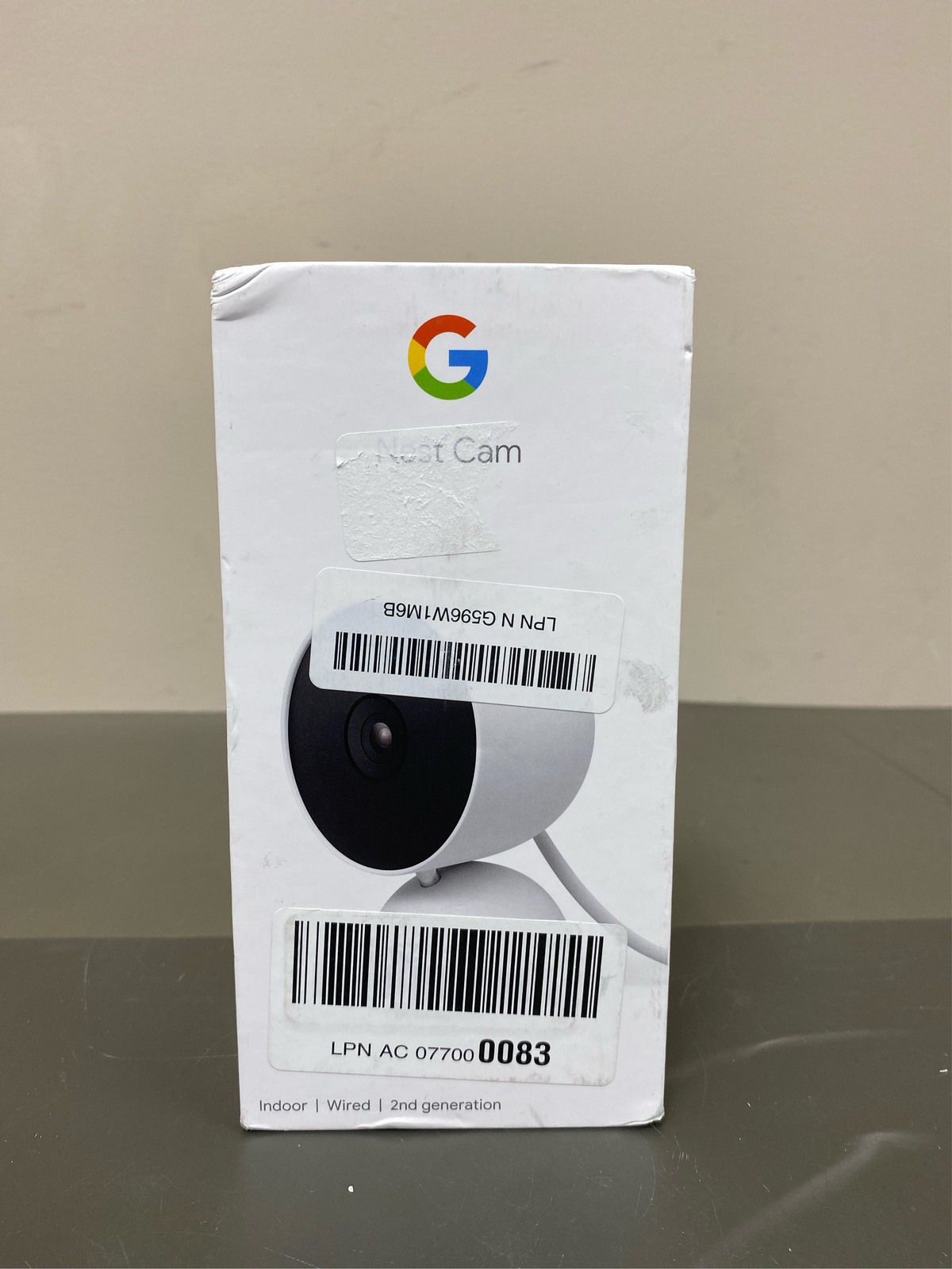 Google Nest Cam – Indoor Wired Smart Home Security Camera – Snow 2