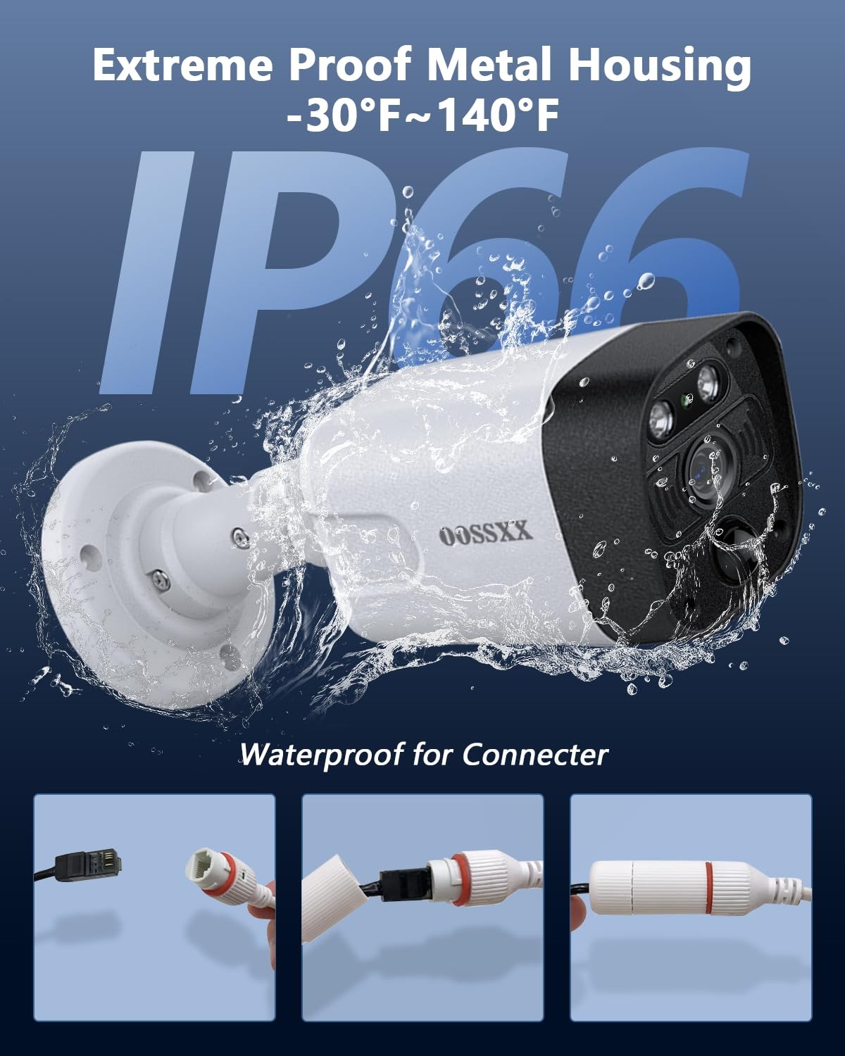 (2026 New) 4K PoE Security Camera System Outdoor, 8CH NVR with 10.2″ IPS Moni…