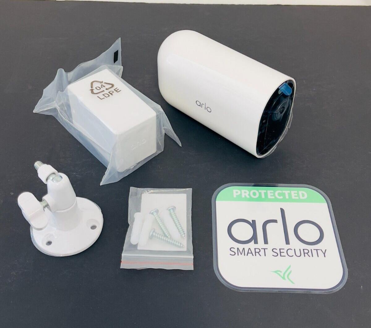 Arlo Pro 4 XL VMC4050P Add-on Camera with Motion Color Night vision No Hub