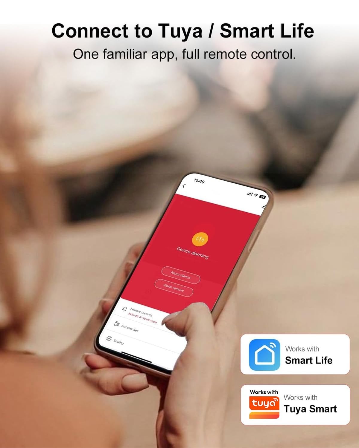 Wireless Home Security Alarm System – Expandable, Keypad, Sensors & App Alerts