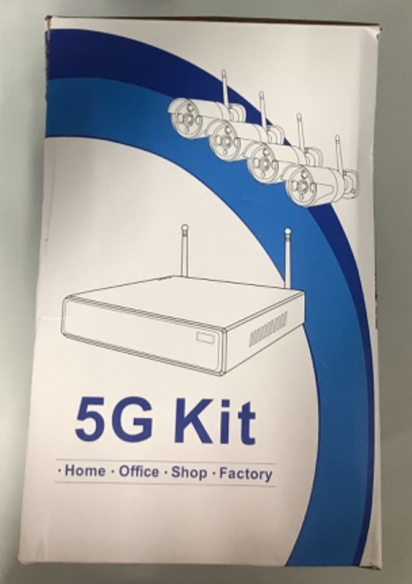 5G Kit 6026HEC -XMW HD Wireless 1080P NVR Security 4 Camera System