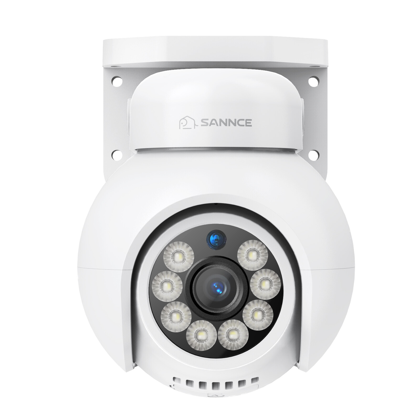 SANNCE 4K POE Security IP Camera 2-Way Audio Pan&Tilt Auto Tracking Color Night