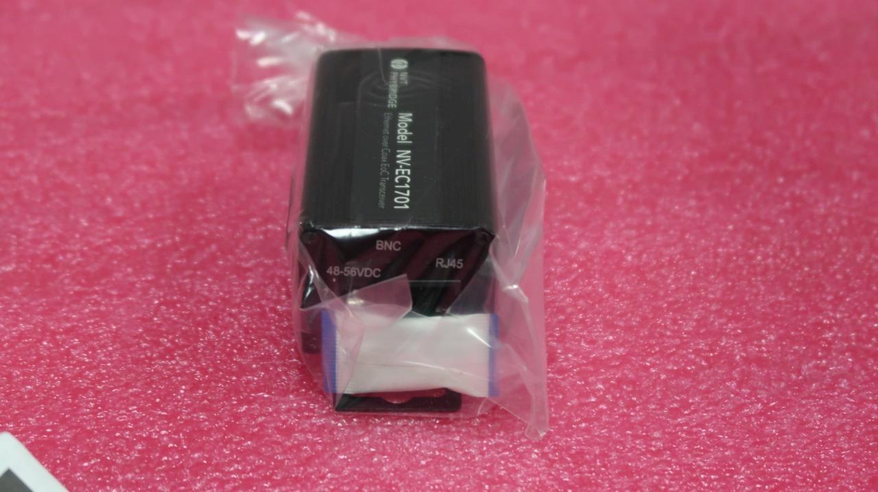 NVT NV-EC1701 Phybridge EoC Ethernet over Coax Transceiver BNC NEW