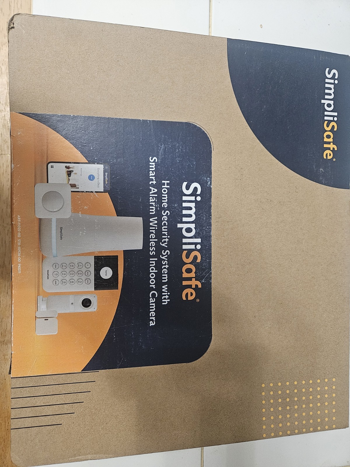 SEALED – SimpliSafe 8 Piece Wireless Home Security With Indoor & Outdoor Cameras