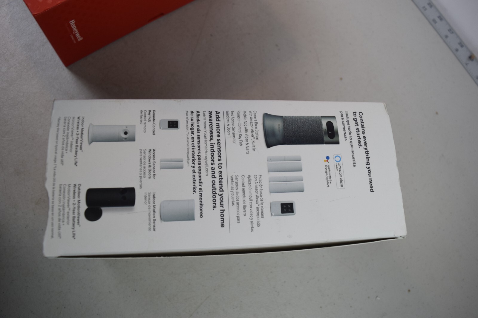 Honeywell Home Smart Home Security Self-Monitored System Starter Kit. RCHS5230WF