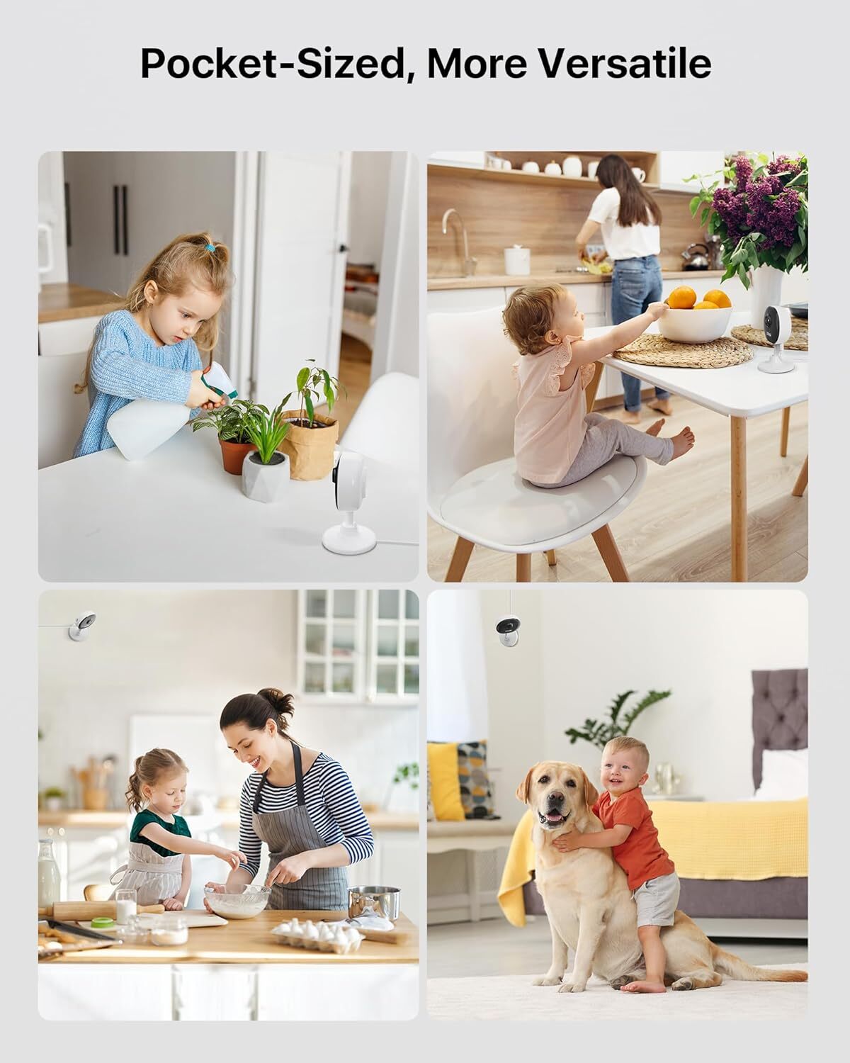 Anlapus Security WiFi IP Camera 2MP Baby/Pet Monitor Surveillance Remote Access