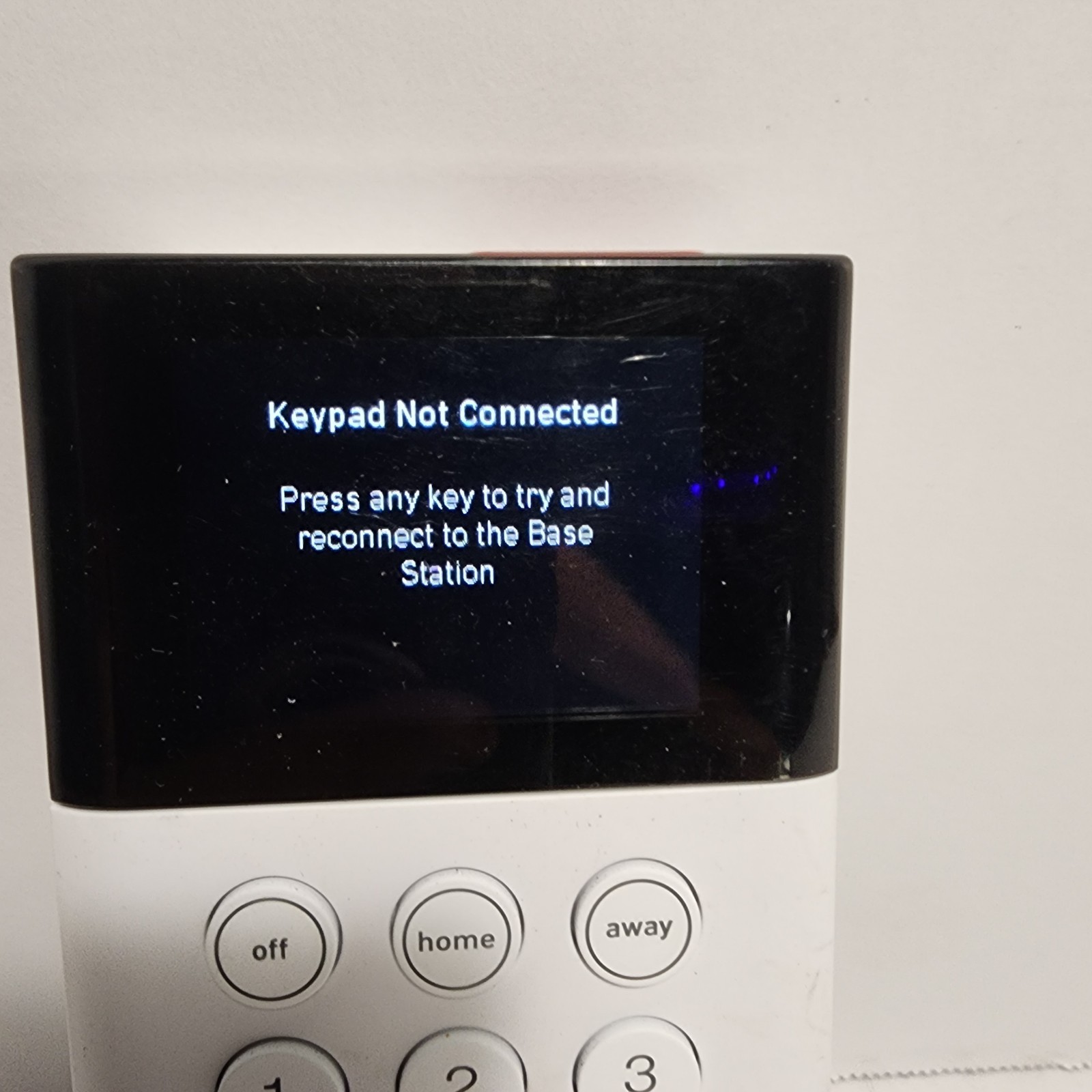 Gen 3 SIMPLISAFE Keypad SSKP3 White Wireless Touch-to-Wake Home Security TESTED