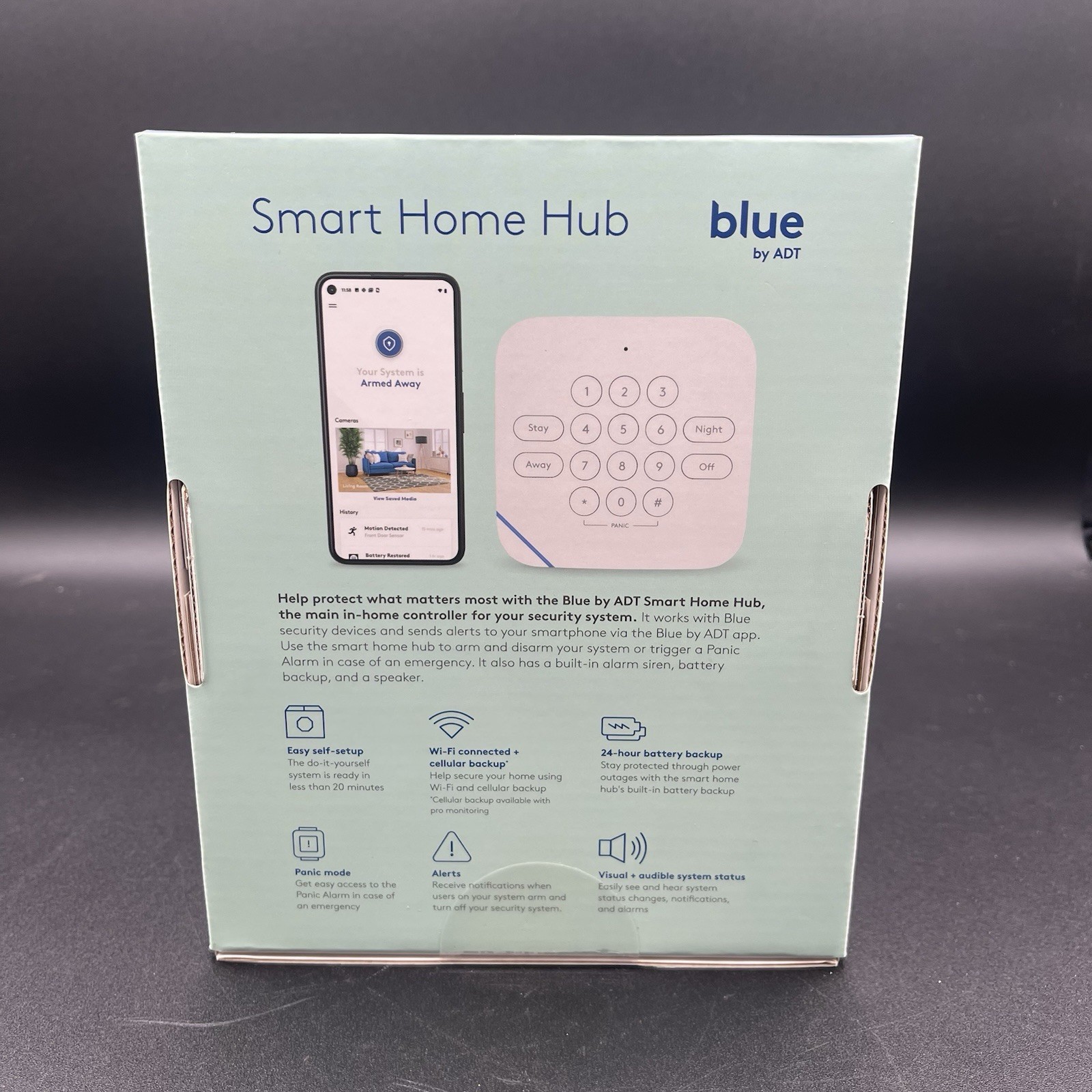 Sealed ADT Smart Home Hub S40LR1-01 White Home Security System NIB