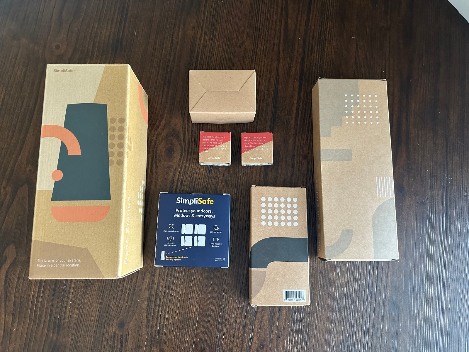 SimpliSafe Gen 3 Security System BS3W KP3W 6 Entry Sensors Wireless New OPEN BOX