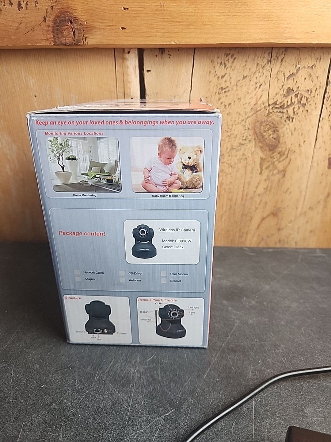 Foscam fi8918w ip wireless wired camera