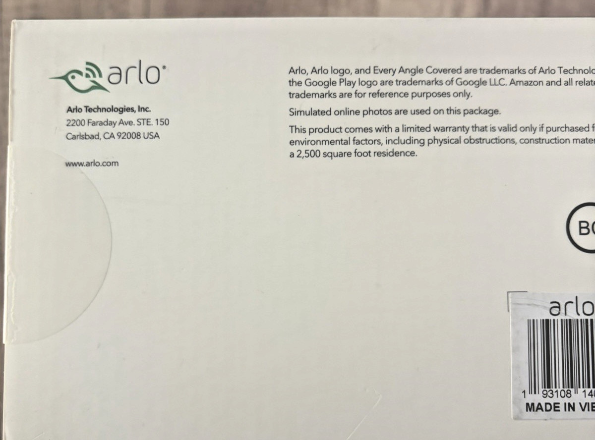 Arlo Pro 2 VMS4120P-100NAS 1 Wire-Free HD Security Camera NEW NIB