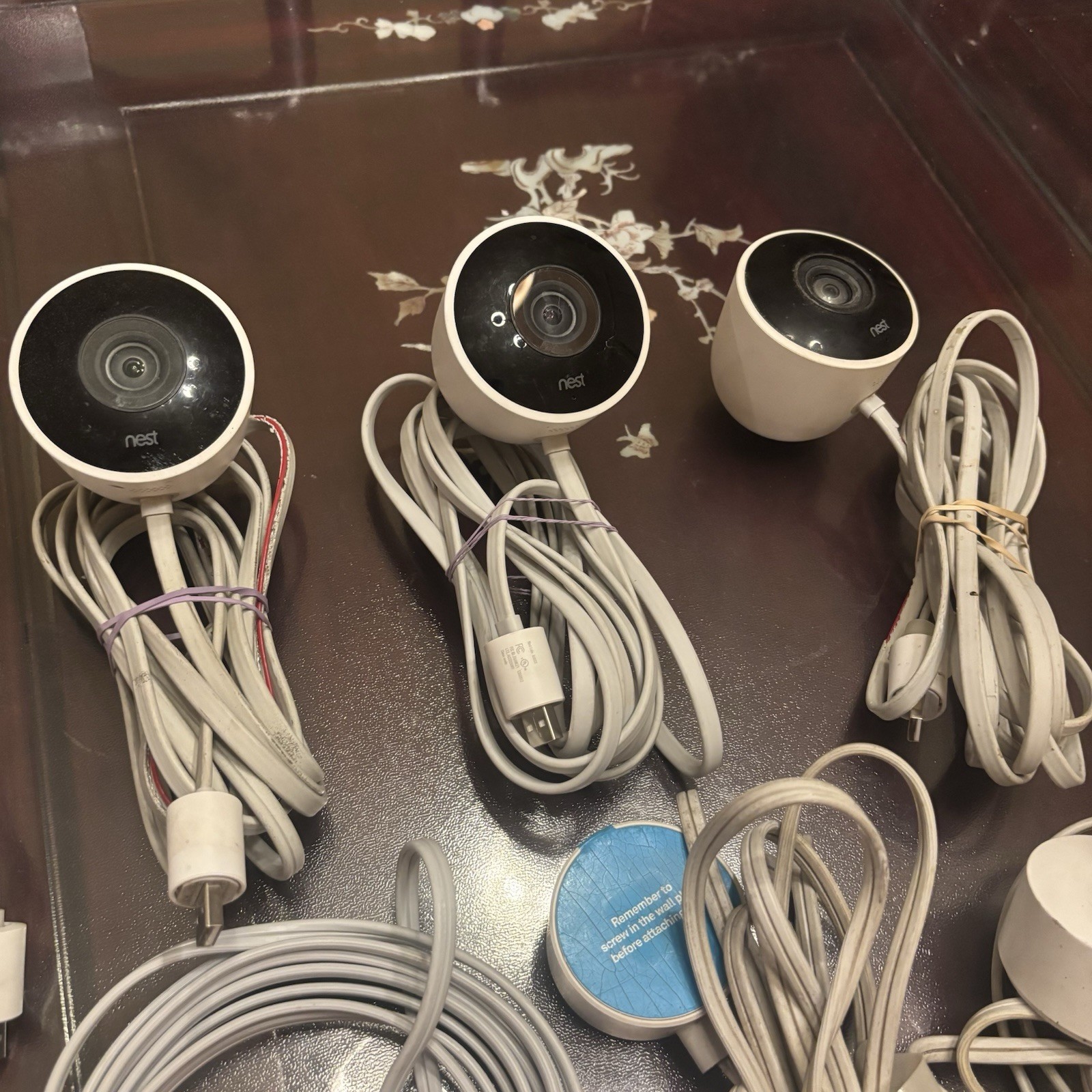 Lot of x5 Google Nest Cam Outdoor Security Camera 1st Gen WiFi NC2100ES