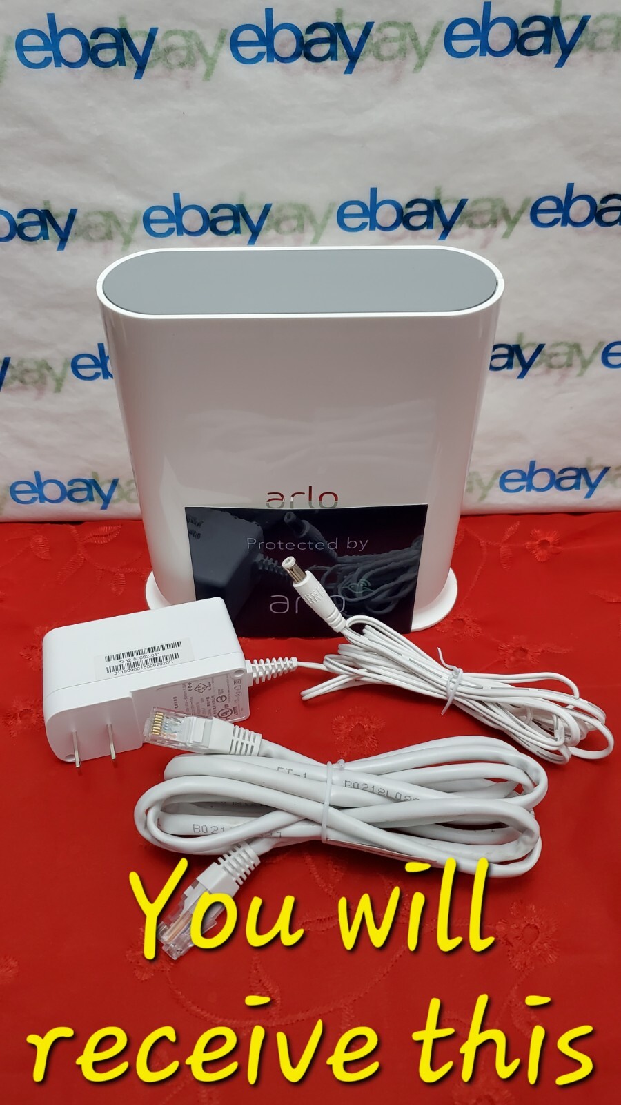 Arlo VMB4540 SmartHub Base Station for Arlo Security Pro 3 4 5S Ultra 2 Cameras