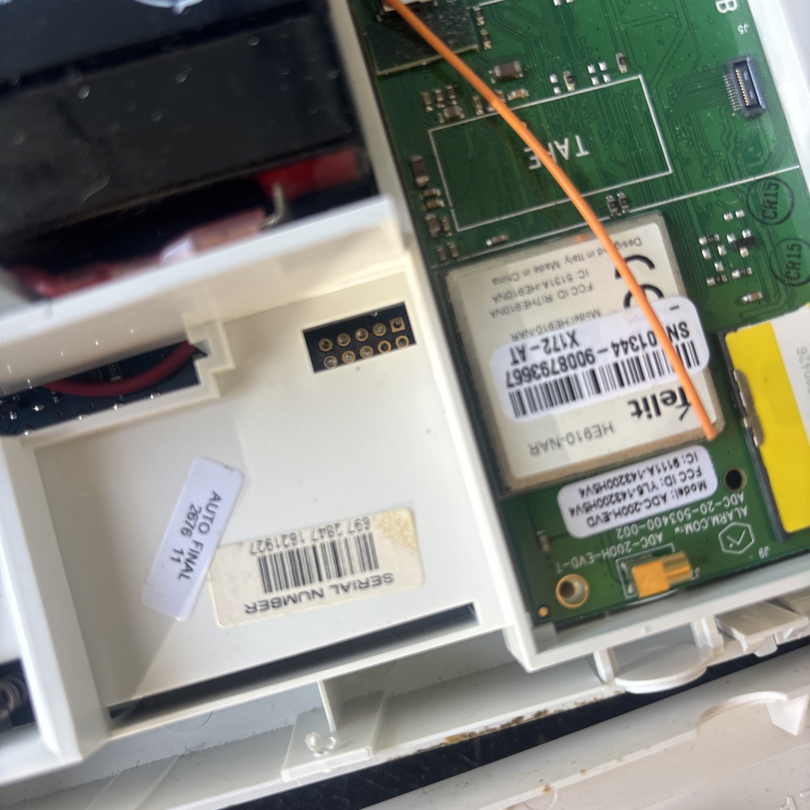 GE Simon XT 600-1054-95R Wireless Security ALARM PANEL BOARD V2 UNIT, Panel only