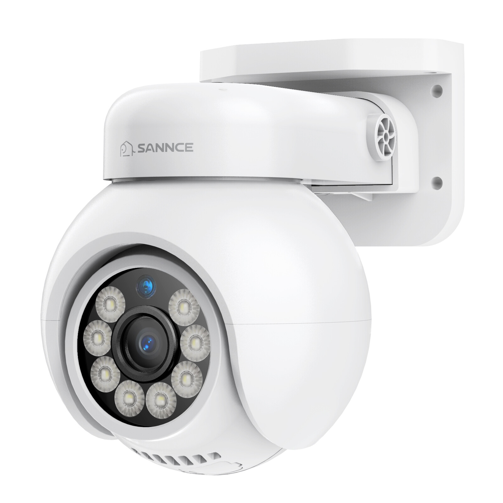 SANNCE 4K POE Security IP Camera 2-Way Audio Pan&Tilt Auto Tracking Color Night
