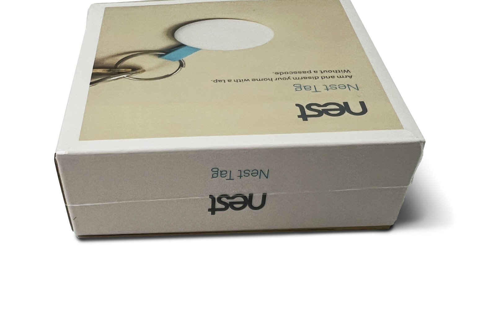 Nest H13000ES Tag The Easiest Way to arm and Disarm. Without a passcode, White