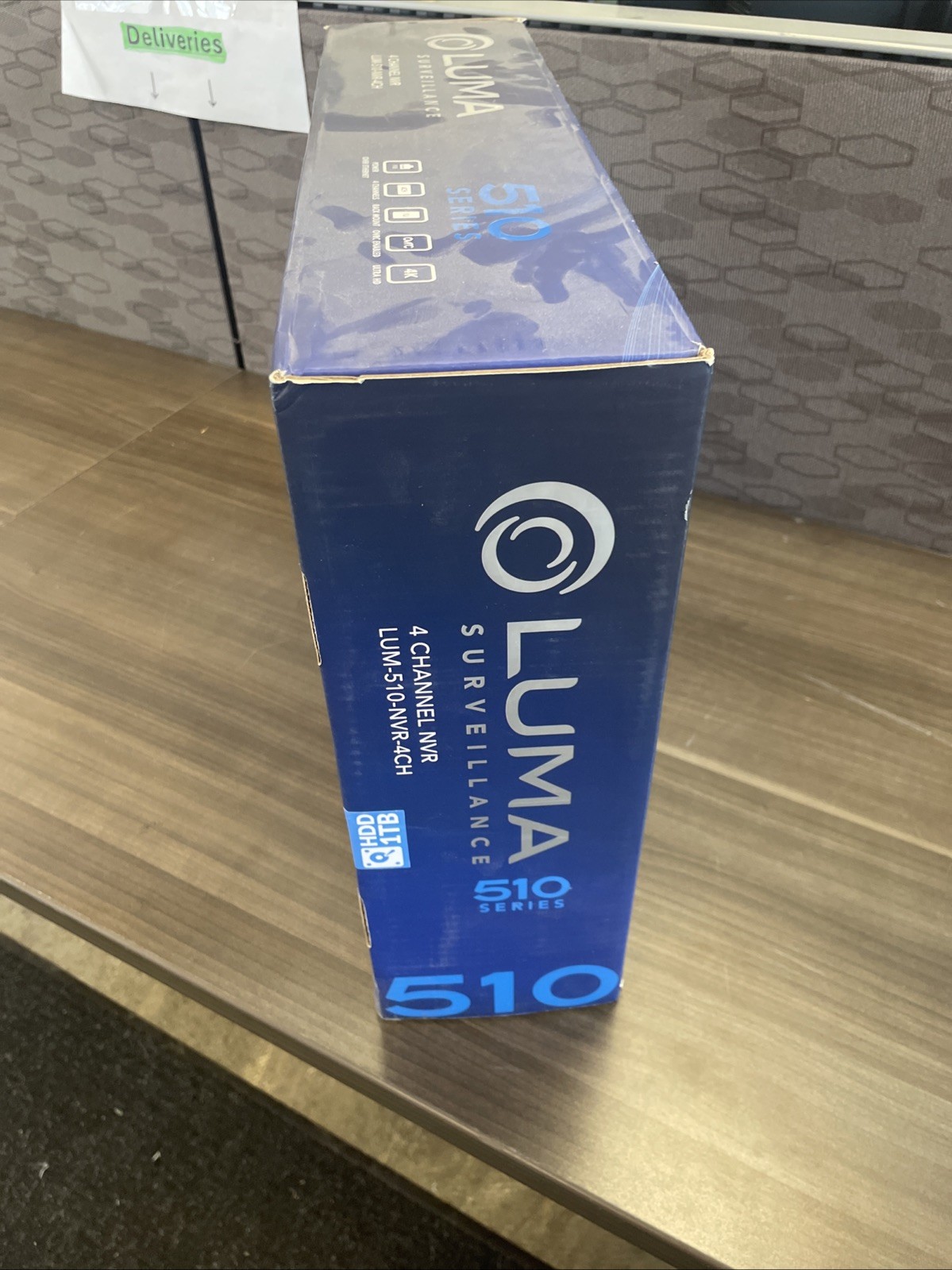 Luma LUM-510-NVR-4CH 4 Channel 1TB HDD NVR 510 Series – OB (NEEDS DEFAULT)