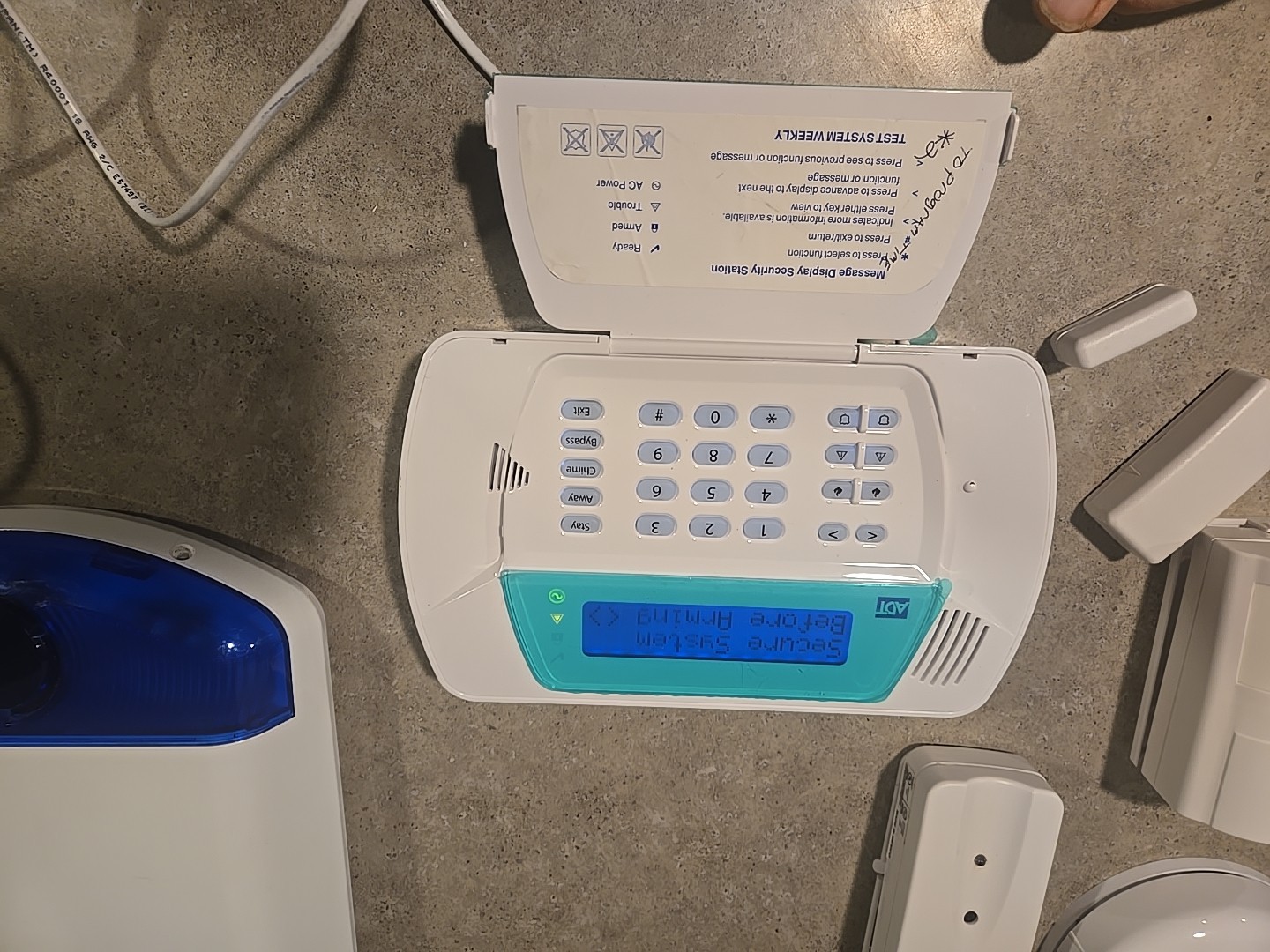 Adt Alarm System SCW9057-433
