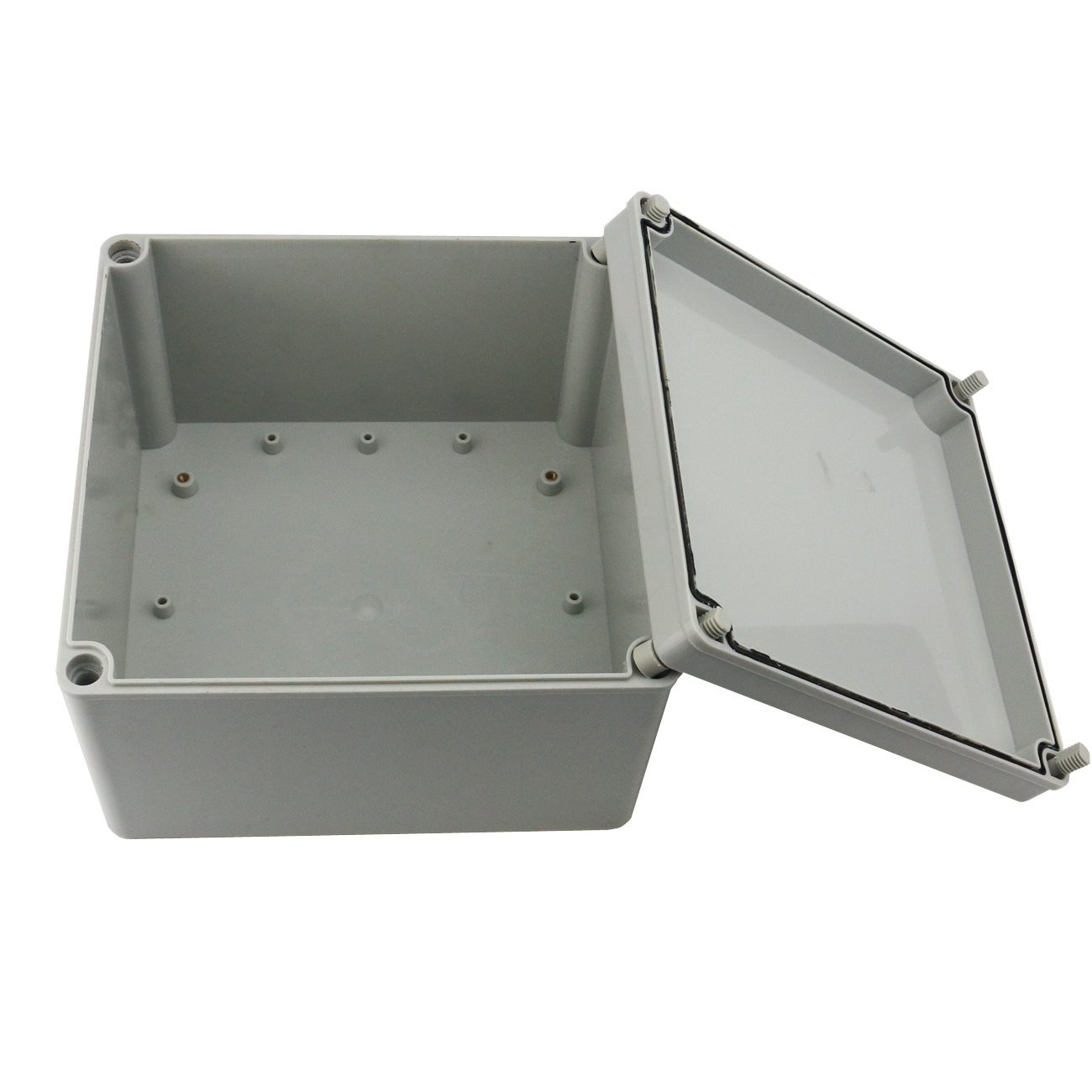 Ogrmar Plastic Dustproof IP65 Junction Box DIY Case 8″ x x 5.2″, Grey